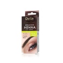 Vopsea de Sprancene Delia Ulei Argan 15 ml Dark Brown 3