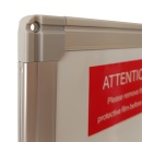 Whiteboard magnetic EVOffice rotativ, 2 fete, 100 x150 cm - Img 4