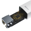 Adaptor de retea, Baseus Lite Series, USB-C la RJ45, 100 Mbps, Alb - Img 4