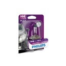 Bec auto halogen Philips H4 Vision Plus, +60%, 12V, 55W