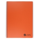 Caiet cu spirala A4, 120 file, coperta plastic Willgo - Img 2