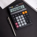 Calculator De Birou, 12 Digits, Alimentare Duala M01420 Deli - Img 5