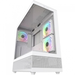 Carcasa AQIRYS Antlia, RGB, Mid Tower, White