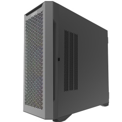 Carcasa AQIRYS AQUILLA, RGB, Mid Tower, Black - Img 2