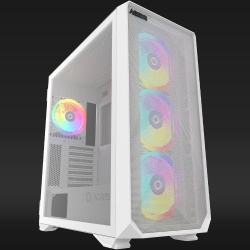 Carcasa AQIRYS Arcturus PRO, Mid Tower, White