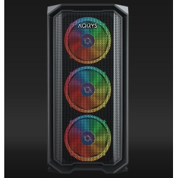 Carcasa Aqirys Wezen, RGB, Mid Tower, Black - Img 2