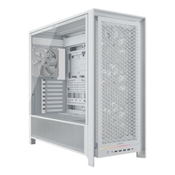 Carcasa Corsair FRAME 5000D RS, RGB, Mid Tower, White