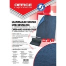 Coperta carton imitatie piele 250g/mp, A4, 100/top Office Products negru - Img 2