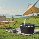 Cos termic pliabil pentru picnic, 25l, 42 x 27 x 23 Cm
