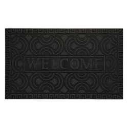 Covor intrare cauciuc Grip Mat Welcome 75 x 45 cm