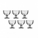 Cupe din sticla pentru Inghetata Uniglass Sonia, 290 ml, 6 buc/set