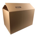 Cutie din carton pentru colete, 600 x 400 x 400 mm, kraft - Img 3