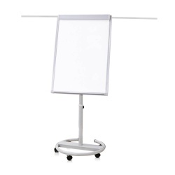 Flipchart magnetic mobil B4U Classic 70 x 100 cm, otel, brate extensibile si trepied, include marker + tavita