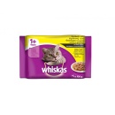 Hrana umeda pentru pisici Whiskas Adult, Selectie de pasare, 4x85g - Img 2