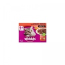 Hrana umeda pisici, Whiskas Adult, selectii de carne, 12 x 100g - Img 2