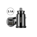 INCARCATOR auto Baseus Grain, 2 x USB Output 5V/3.1A, 15W total