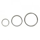 Inele metalice ALCO pentru chei,D 20mm, 10 buc/set - Img 2