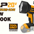 Lampa de lucru cu LED cu acumulator Li-ion, 10W, 6500K, MP20V, acumulator neinclus - Img 2