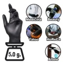 Manusi Protectie 5.0 G Nitril Black Serix Protect marimi S, M, L si XL, 50buc/cutie - Img 2