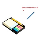 Notes autoadeziv, 76 x 76/45 x 12 mm, Stickn + Pix Schneider
