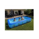 Piscina gonflabila 290 x 172 x 54 cm, PVC rezistent la UV, pentru copii si adulti - Img 4