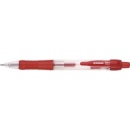 Pix cu gel, retractabil, grip, 0.5 mm, DONAU rosu