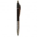 Pix metalic negru cu buton touchscreen, cu mecanism, accesorii metalice si mina tip parker - Img 2