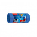 Saci menajeri cu manere PACLAN Multitop Strong 240L albastru, 10 buc/rola