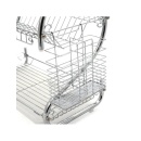 Scurgator inox pentru vase si tacamuri cu tavita, 2 nivele  - Img 3