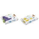 Servetele umede Spring line cu capac, Lavanda 120 buc/pachet - Img 3