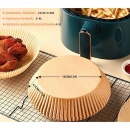 Set 50 Hartii de Copt pentru Airfryer, Antiaderent, Rezistent la Caldura, Model Rotund, 5x16cm Vigo - Img 4