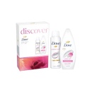 Set cadou Dove: Gel de dus Petal Soft, 250ml + Deodorant Dove Powder Soft, 150ml - Img 2