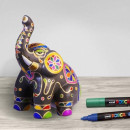 Set Mapa Markere Premium Posca Uni-Ball Echipata Cu 40 culori/set - Img 2
