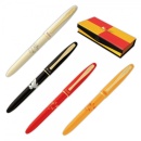 Set pix si stilou 606 Picasso Premium, placat cu aur 22K, galben - Img 3