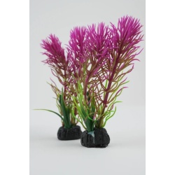 Set Plante Artificiale pentru Acvariu, 10 cm, Verde Intens 2 buc/set - Img 6