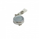Snur retractabil pentru ecuson tip YOYO, metalic cromatic - Img 2
