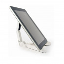 Suport de birou GEMBIRD portabil pentru Tableta, sau Smartphone cu 3 brate, unghiuri multiple, alb