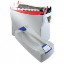 Suport plastic pentru 20 dosare suspendabile, cu capac, HAN Swing Plus - negru - Img 4