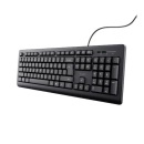 Tastatura Trust Primon cu fir, USB 1.8m, full size, taste silentioase, 104 taste - Img 2
