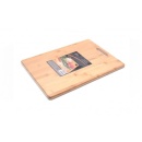 Tocator lemn de bambus dreptunghiular cu maner 300 x 200 mm - Img 3