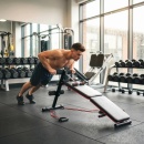Bancă Fitness sit-up pliabilă cu înălțime reglabilă, pentru Casa, Birou si Sala - Img 8