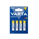 Baterii AAA Varta Energy, alcaline, R3, 1,5 V, 4 buc/set
