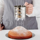 Cana Inox cu sita pentru cernut faina sau zahar, diametru 11 cm, Wei - Img 4