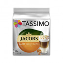 Capsule cafea JACOBS Tassimo Caramel Macchiato, 8 capsule cafea + 8 capsule lapte, 268g