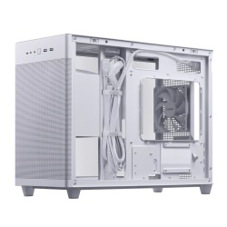 Carcasa ASUS AP201 PRIME CASE TG WHITE, Mini Tower, White - Img 2