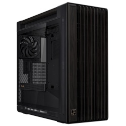 Carcasa ASUS ProArt PA602 Wood Edition, RGB, Mid Tower, Black