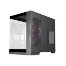 Carcasa gaming Serioux Shadow, Middle Tower, ATX, fara sursa cu 4 colere - Img 3
