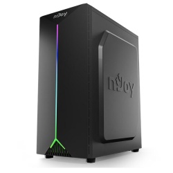 Carcasa NJOY Anil, RGB, Mid Tower, Black - Img 2