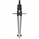 Compas Profesional Quick-Set Grip Argintiu Faber-Castell