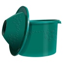Cos plastic pentru damigeana 50-54L, verde